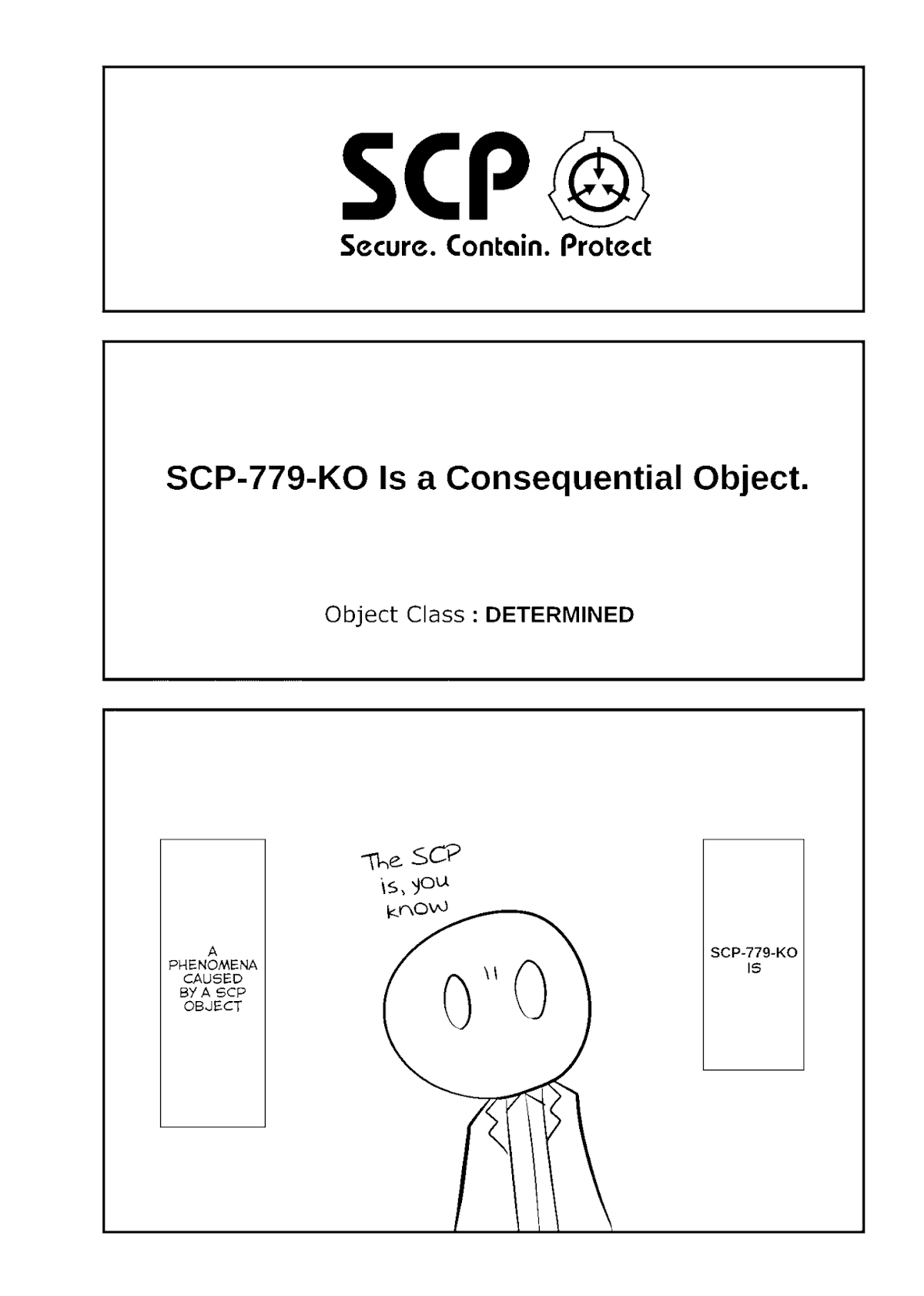 Oversimplified SCP Chapter 170 page 1 - Chapter 170: SCP-779-KO