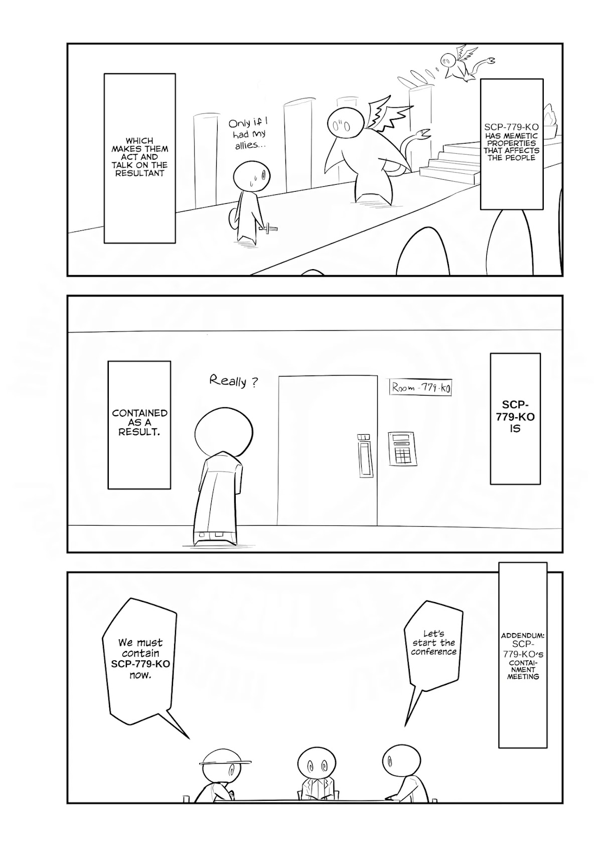 Oversimplified SCP Chapter 170 page 2 - Chapter 170: SCP-779-KO
