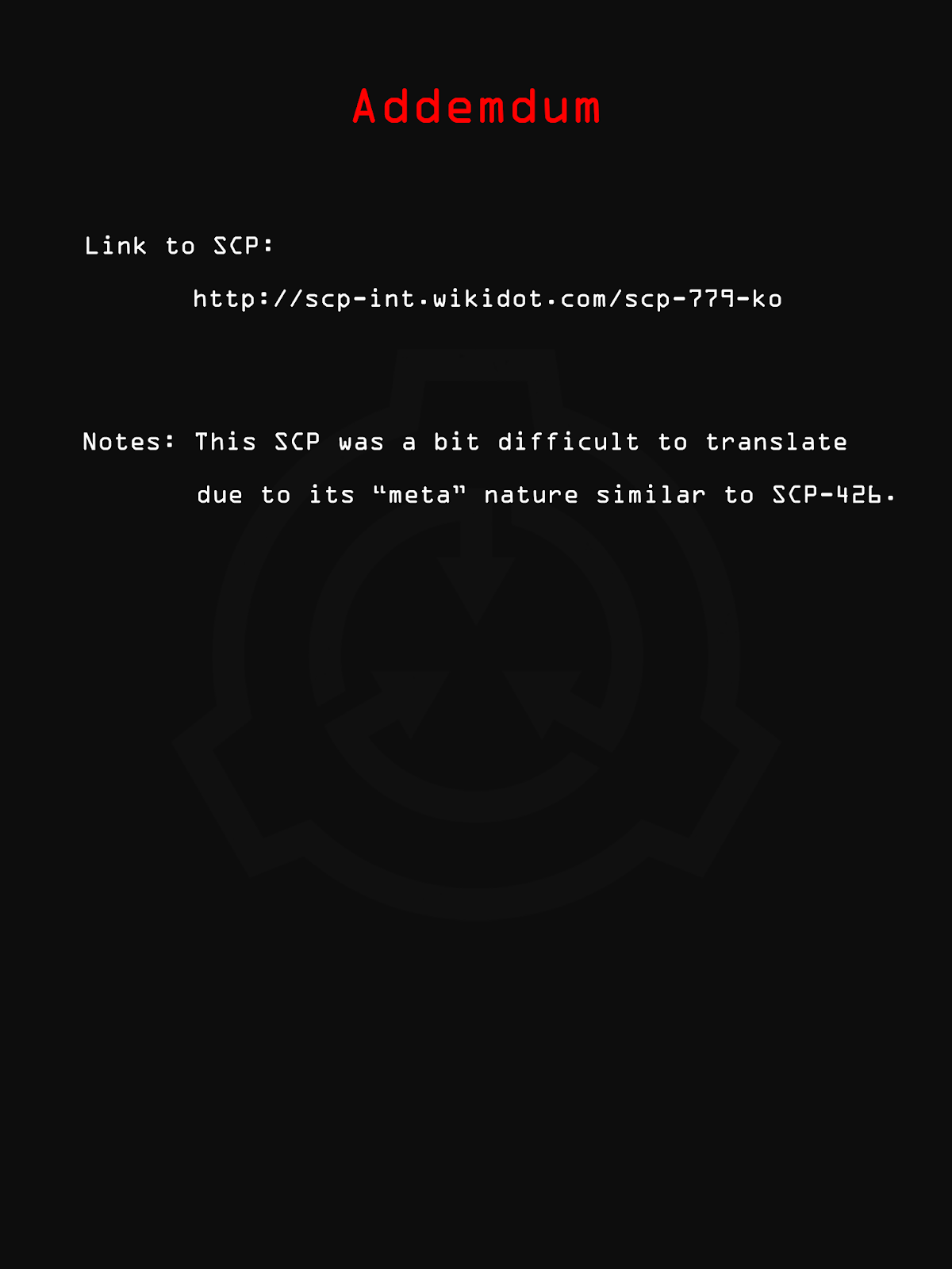 Oversimplified SCP Chapter 170 page 6 - Chapter 170: SCP-779-KO
