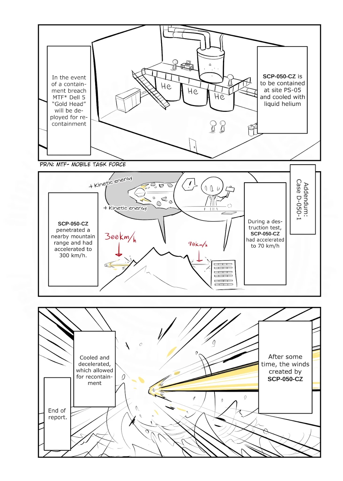 Oversimplified SCP Chapter 172 page 3 - Chapter 172: SCP-050-CZ