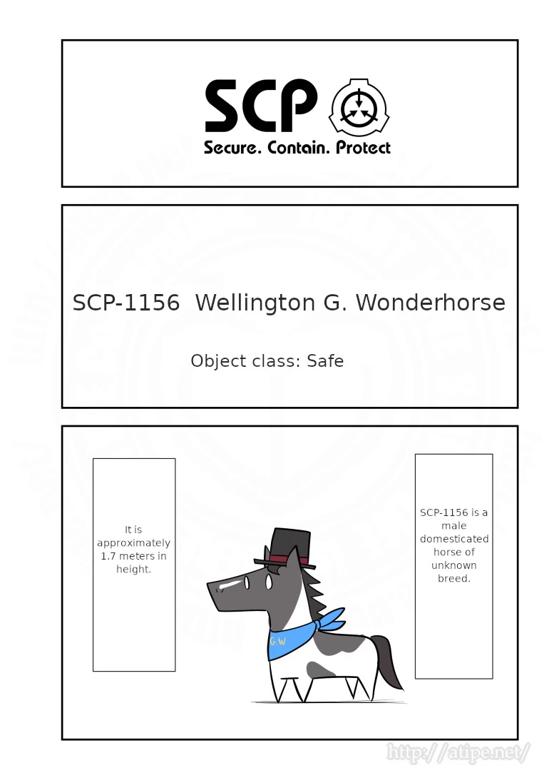 Oversimplified SCP Chapter 174 page 1 - Chapter 174: Wellington G. Wonderhorse