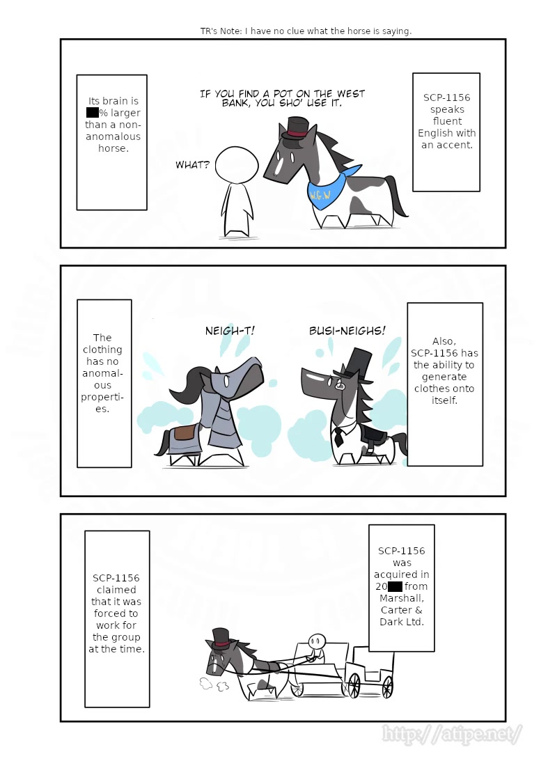 Oversimplified SCP Chapter 174 page 2 - Chapter 174: Wellington G. Wonderhorse