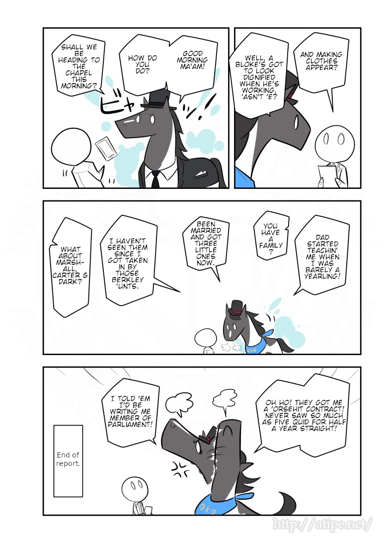 Oversimplified SCP Chapter 174 page 4 - Chapter 174: Wellington G. Wonderhorse