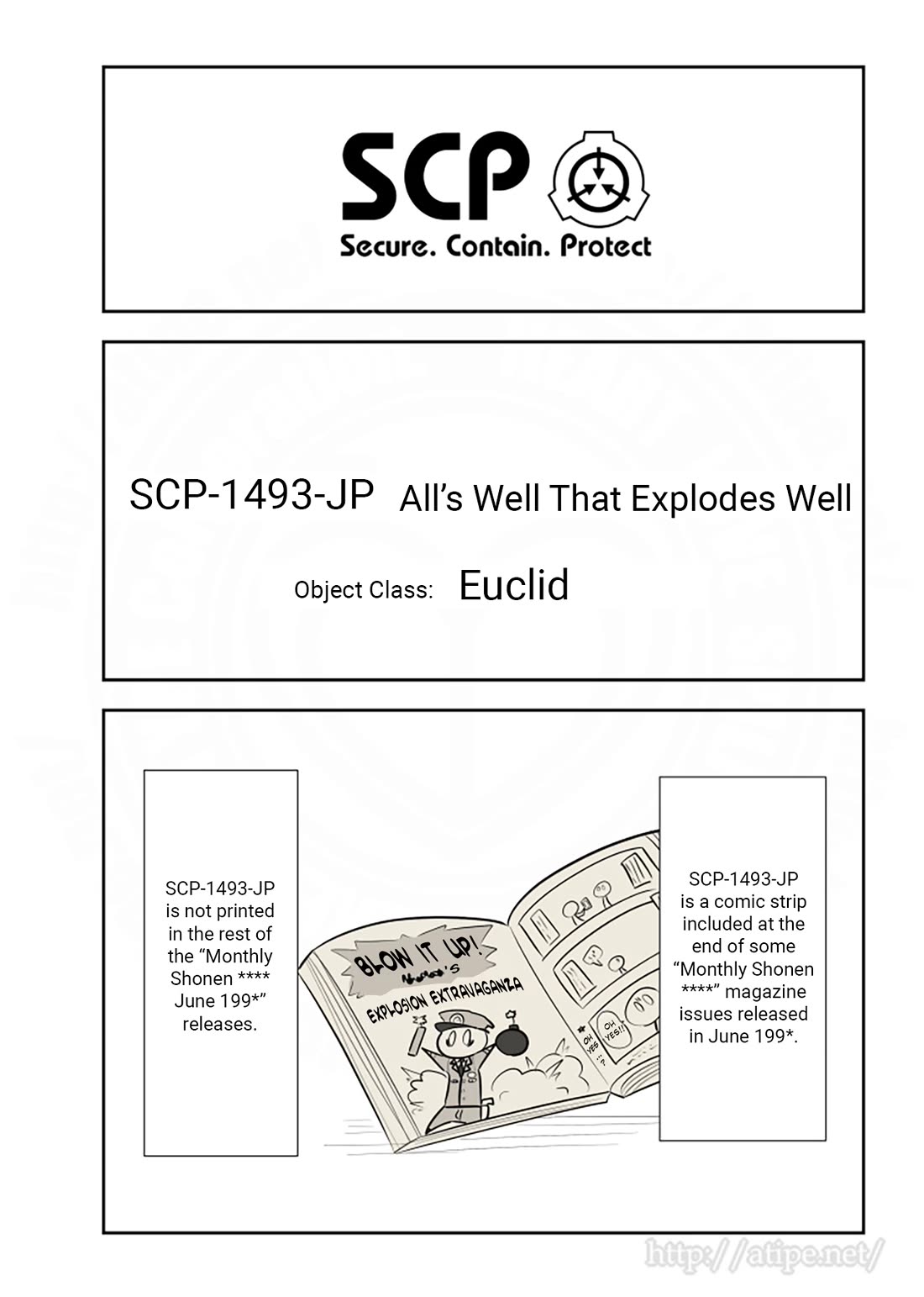 Oversimplified SCP Chapter 180: SCP-1493-JP thumbnail