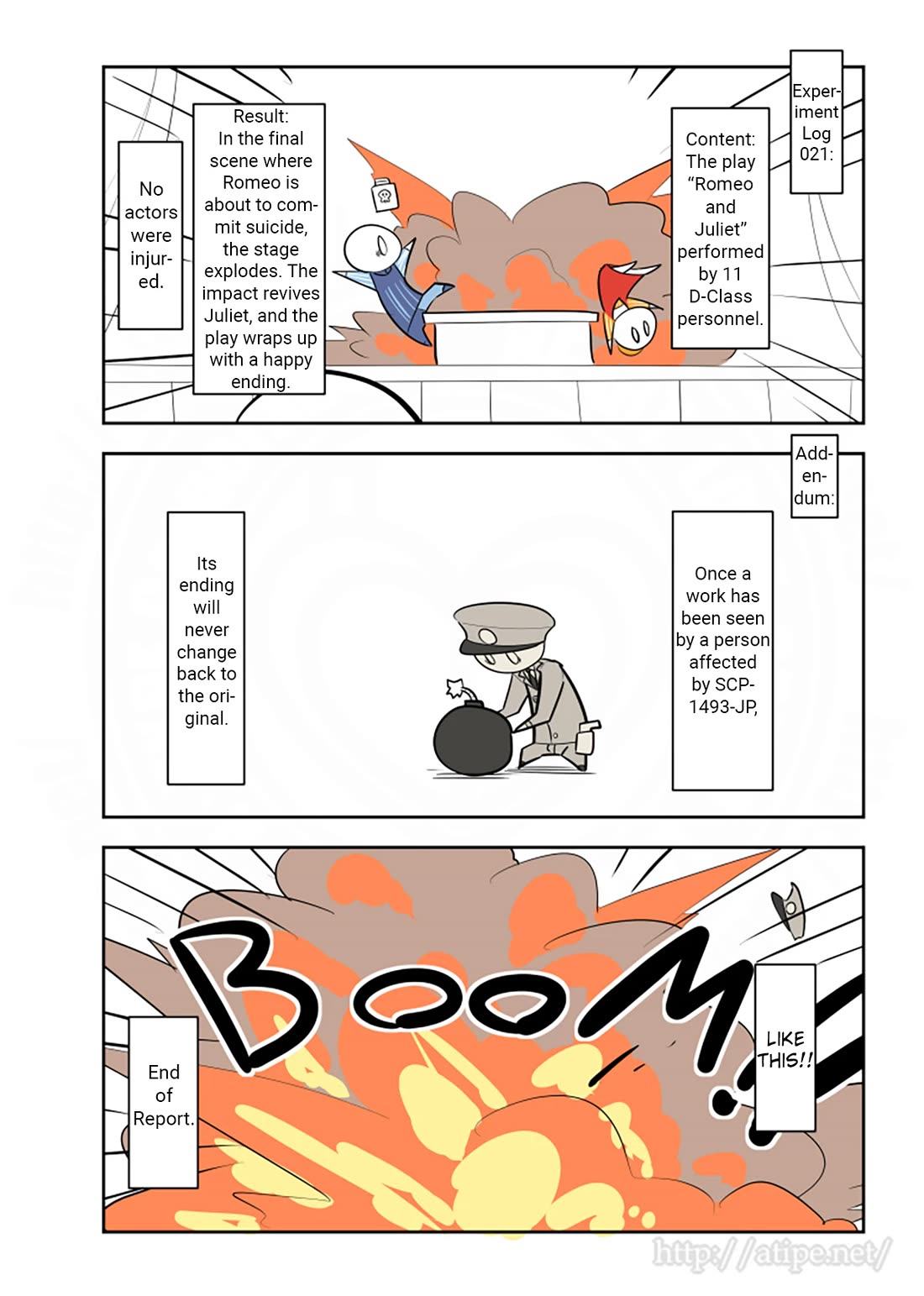 Oversimplified SCP Chapter 180 page 4 - Chapter 180: SCP-1493-JP