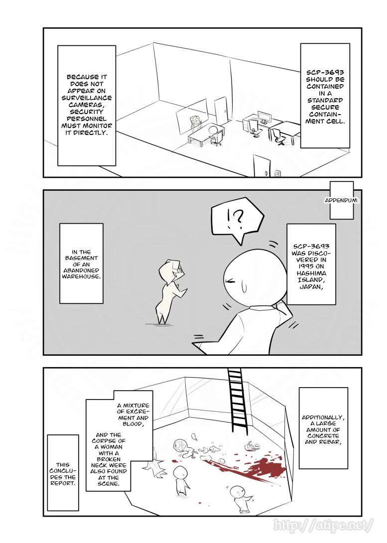 Oversimplified SCP Chapter 188 page 3 - Chapter 188: SCP-3693 Postscript - Through A Glass, Darkly