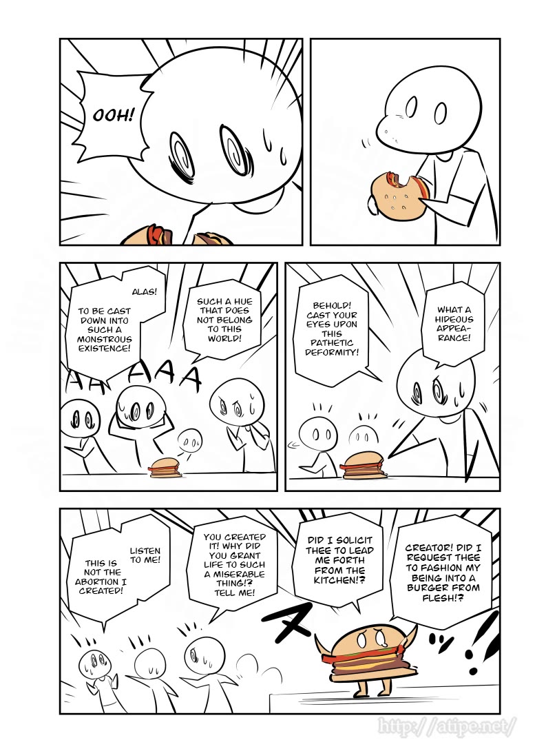 Oversimplified SCP Chapter 191 page 3 - Chapter 191: SCP-5818 Frankenstein Burger King