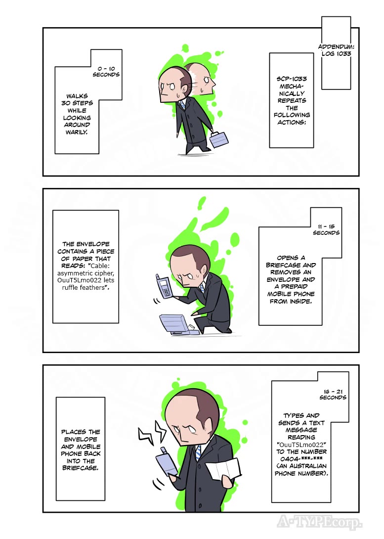 Oversimplified SCP Chapter 193 page 3 - Chapter 193: SCP-1033 33 Second Man