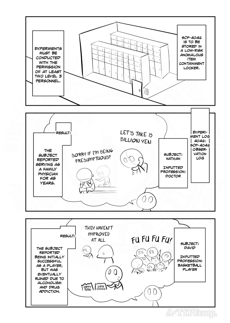 Oversimplified SCP Chapter 194 page 3 - Chapter 194: SCP-4046 What do you want to be when you grow up?
