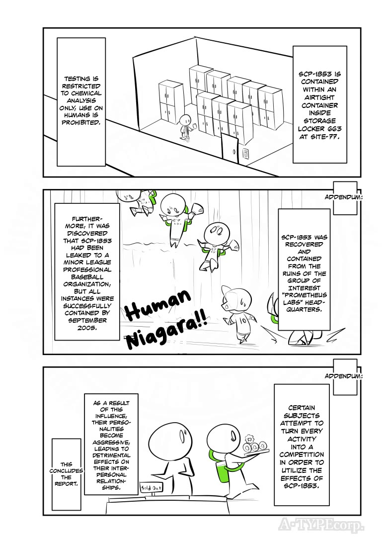 Oversimplified SCP Chapter 196 page 3 - Chapter 196: SCP-1853 Performance Enhancer