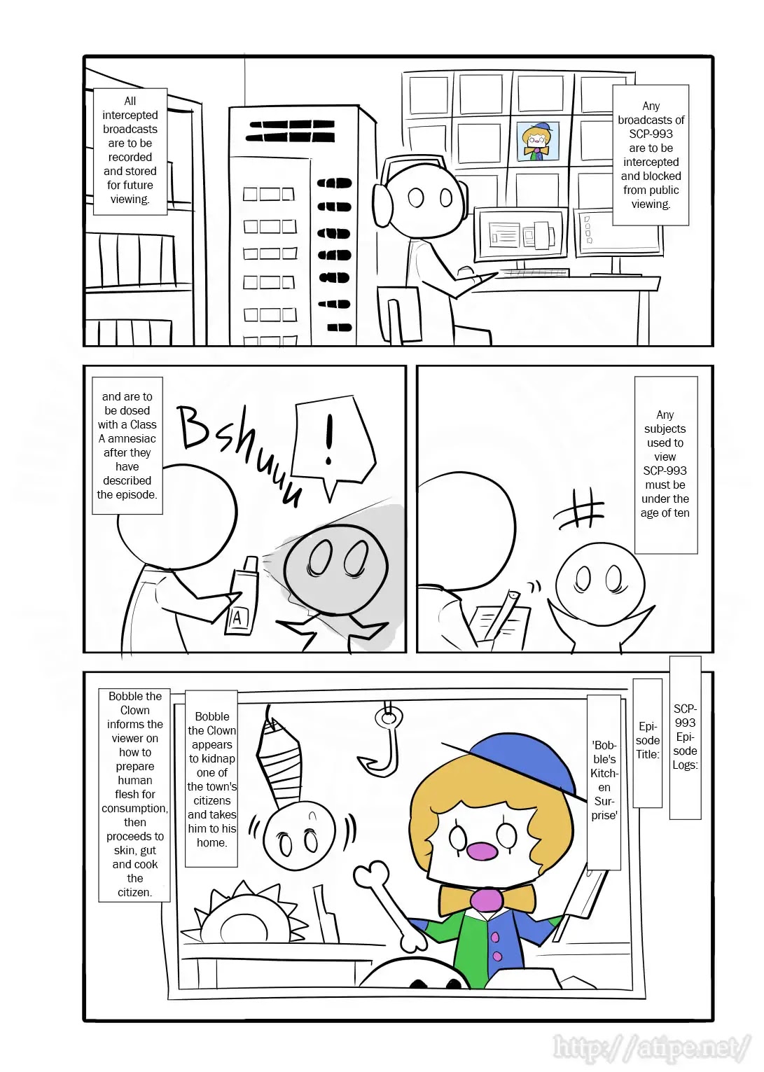 Oversimplified SCP Chapter 20 page 3 - Chapter 20