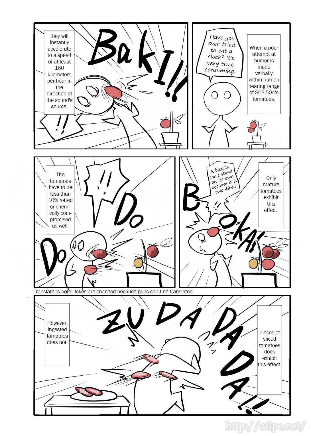 Oversimplified SCP Chapter 5 page 2 - Chapter 5: SCP-504 - Critical Tomatoes