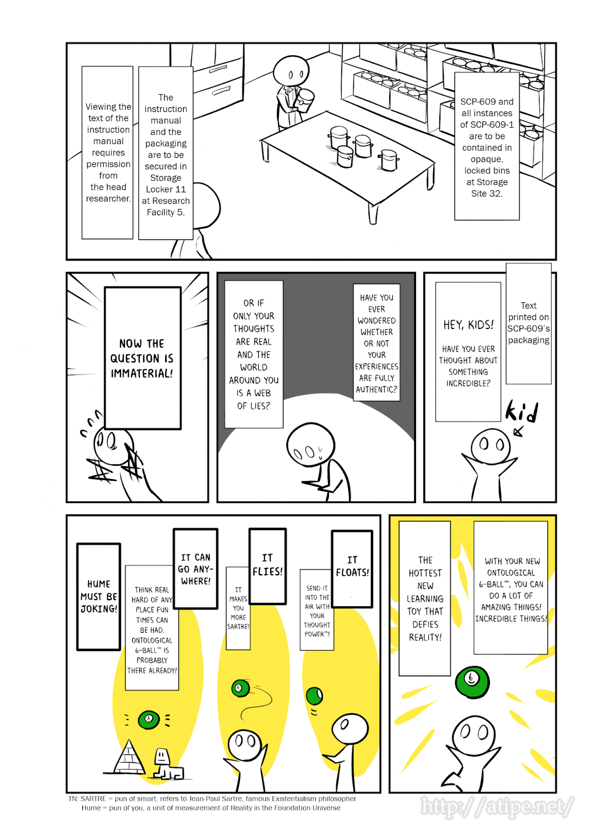 Oversimplified SCP Chapter 54 page 3 - Chapter 54: SCP-609