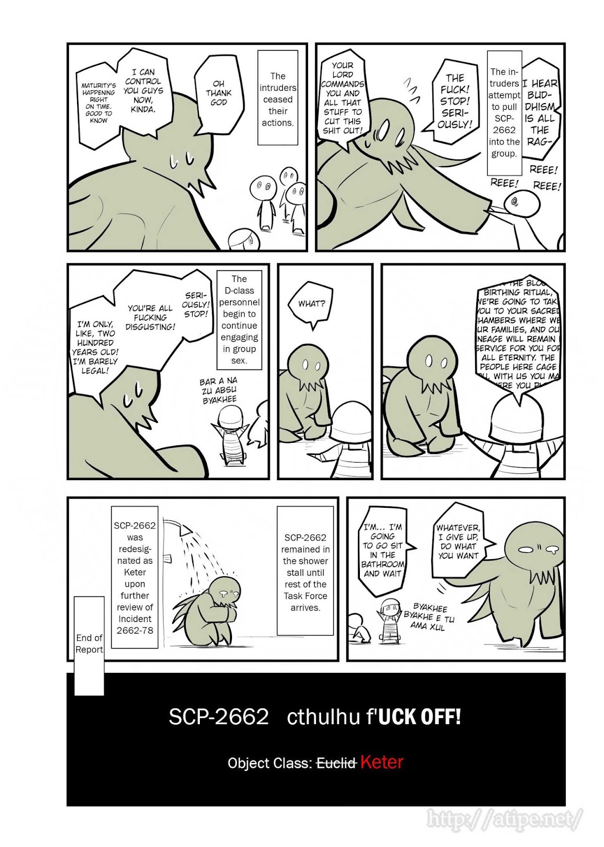 Oversimplified SCP Chapter 59 page 4 - Chapter 59: SCP-2662