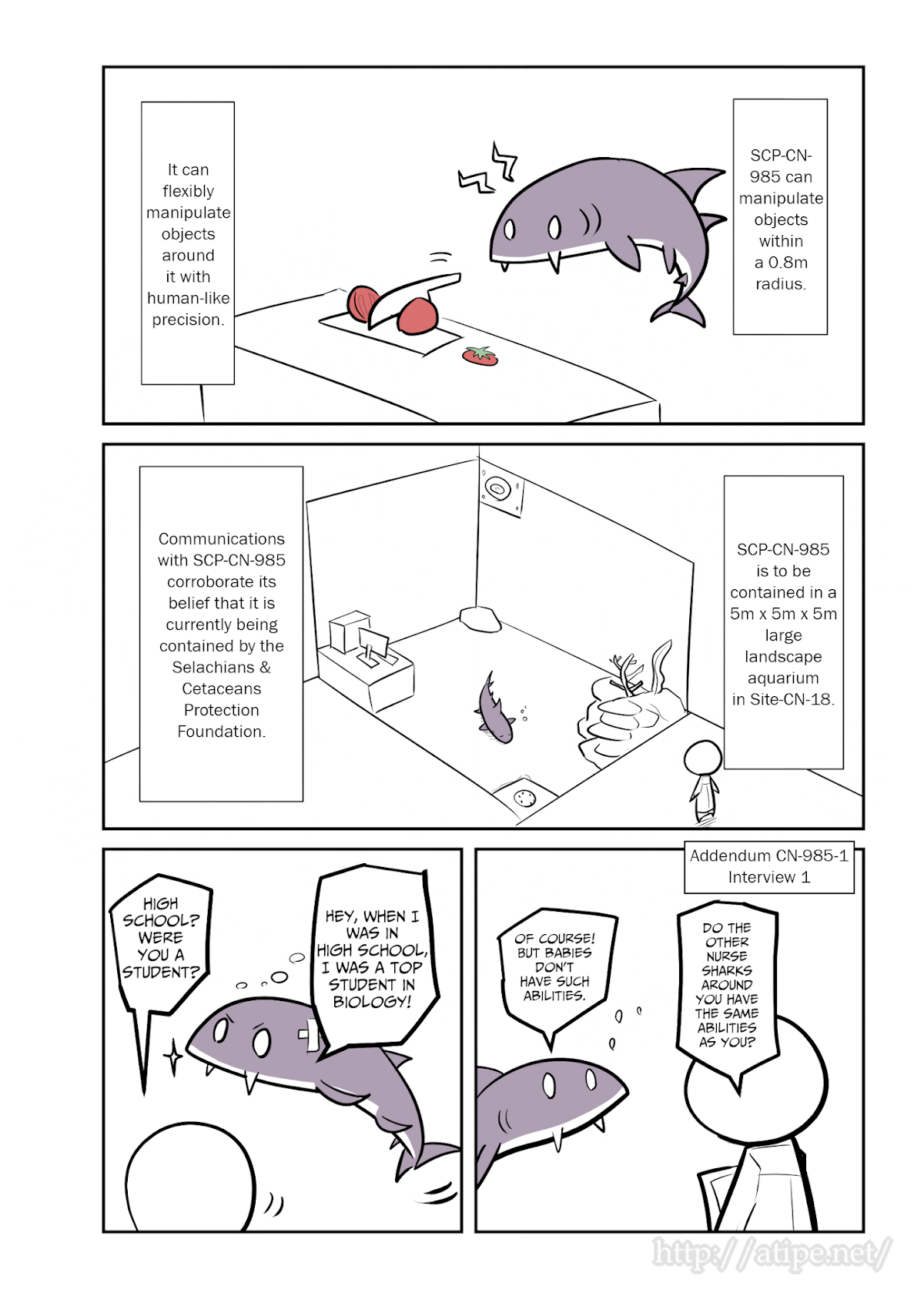 Oversimplified SCP Chapter 63 page 2 - Chapter 63: SCP-CN-985