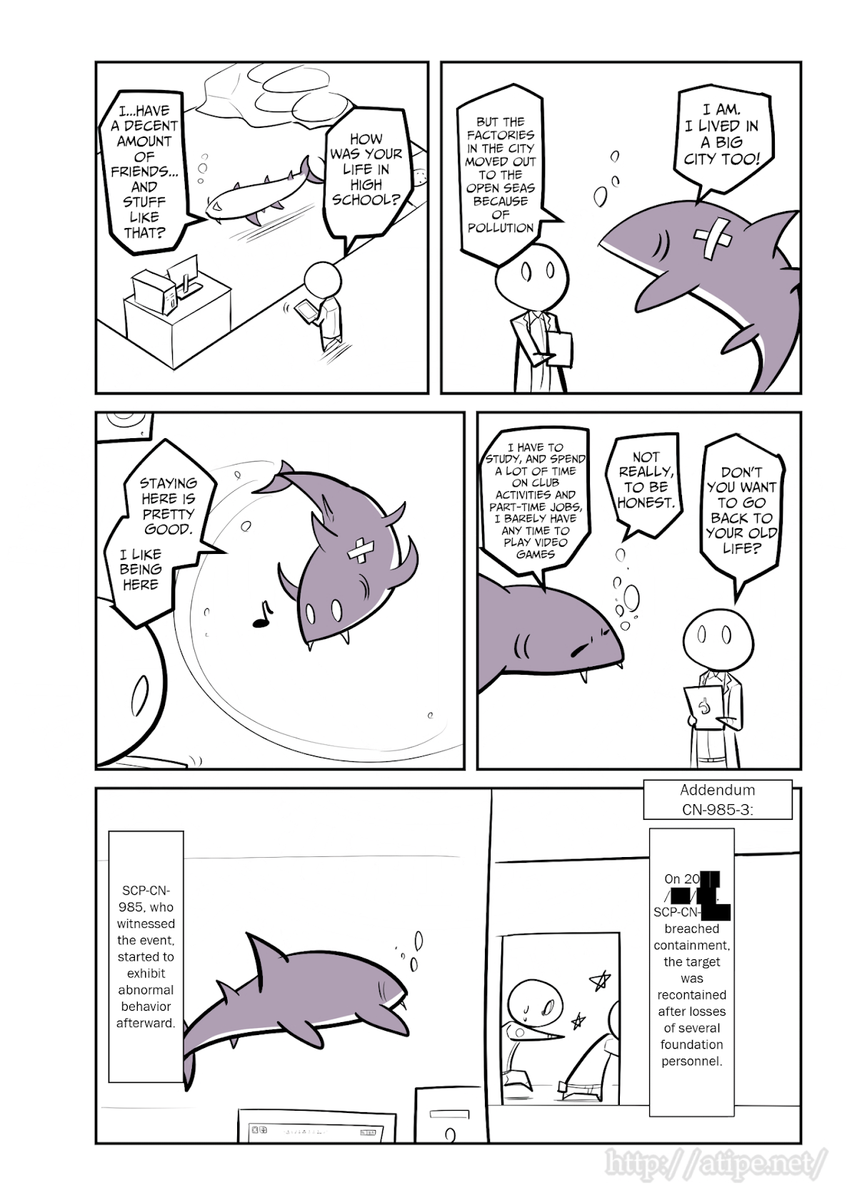 Oversimplified SCP Chapter 63 page 3 - Chapter 63: SCP-CN-985