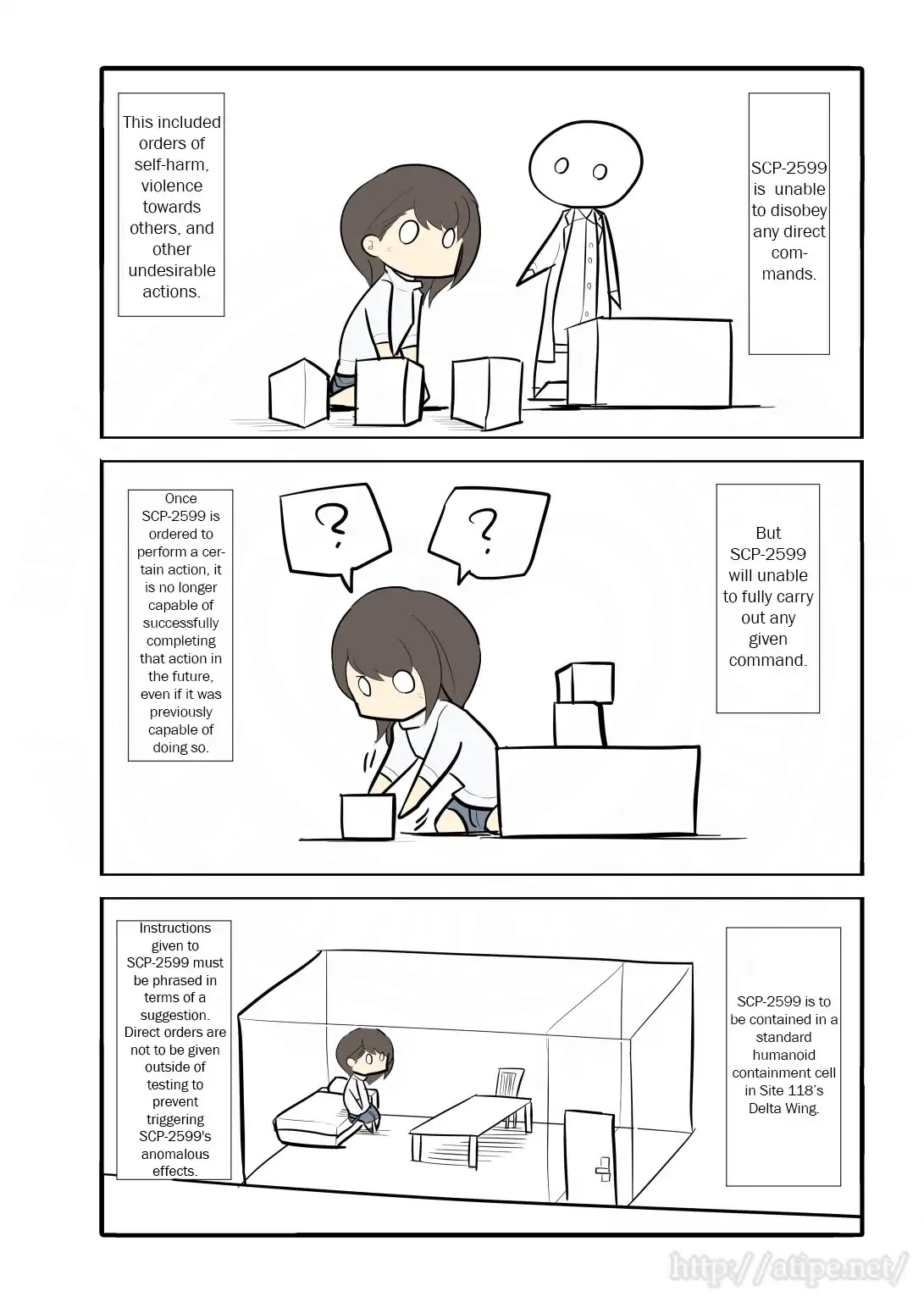 Oversimplified SCP Chapter 7 page 2 - Chapter 7: SCP-2599 Not Good Enough