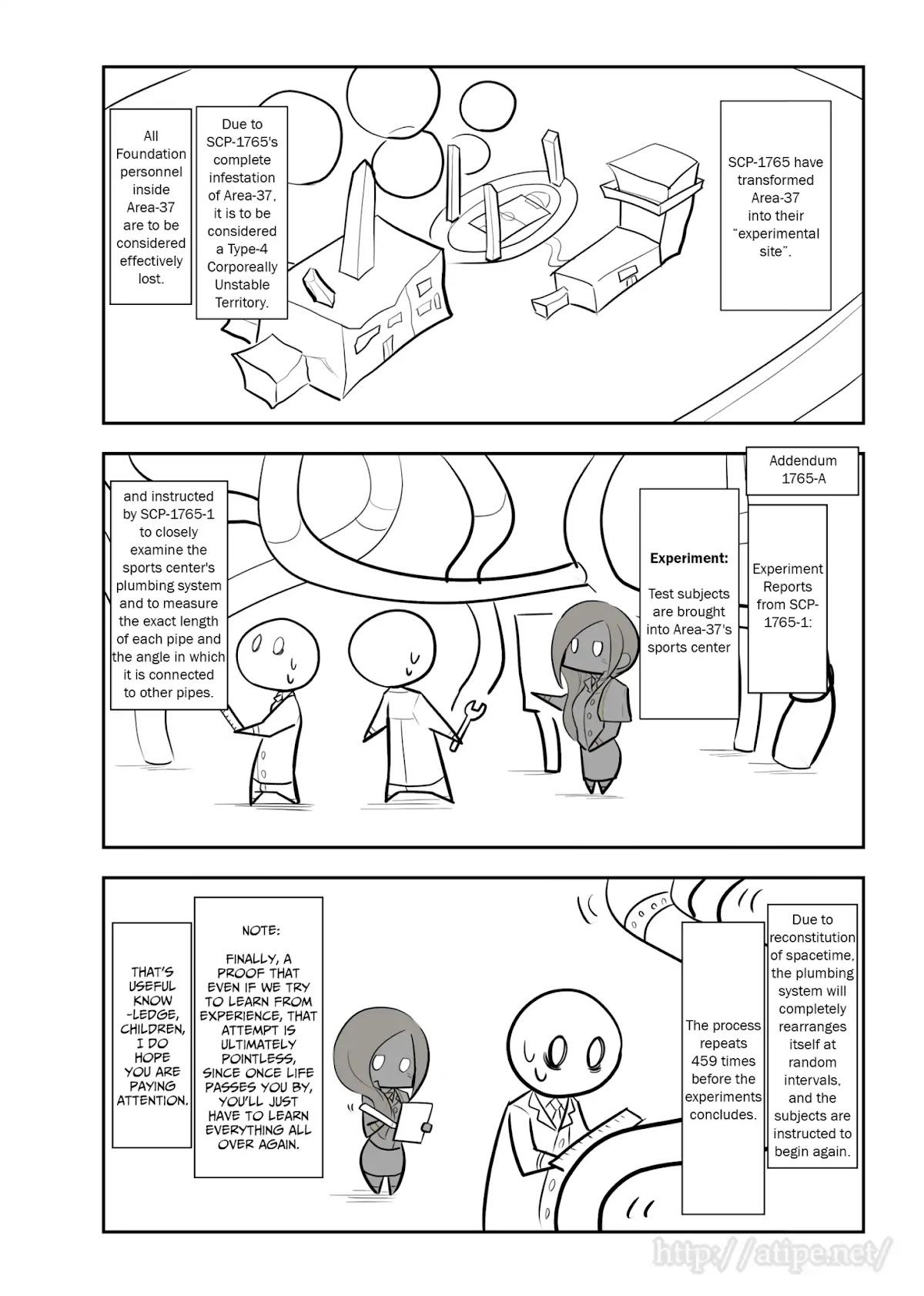Oversimplified SCP Chapter 70 page 3 - Chapter 70