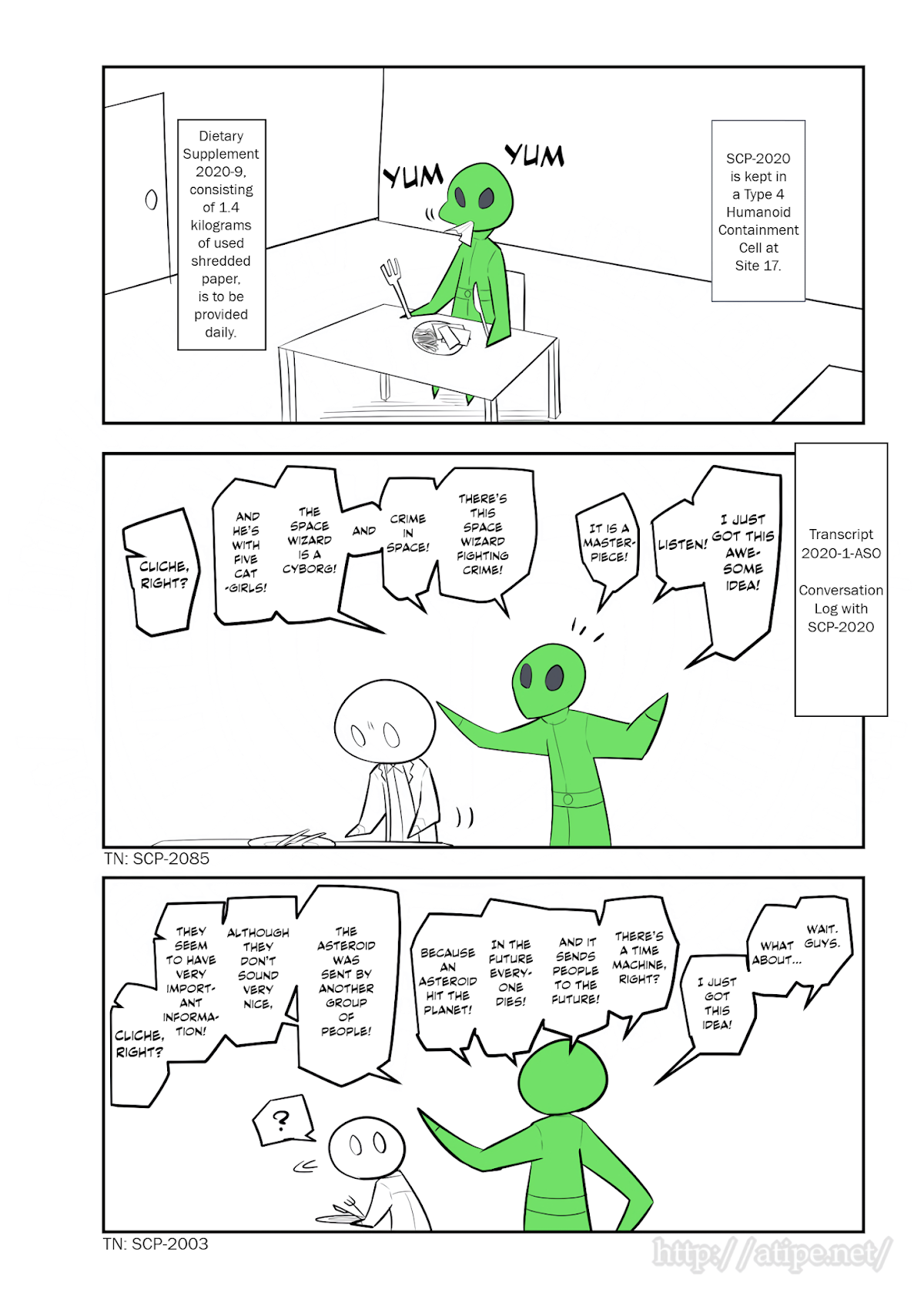 Oversimplified SCP Chapter 78 page 3 - Chapter 78: SCP-2020