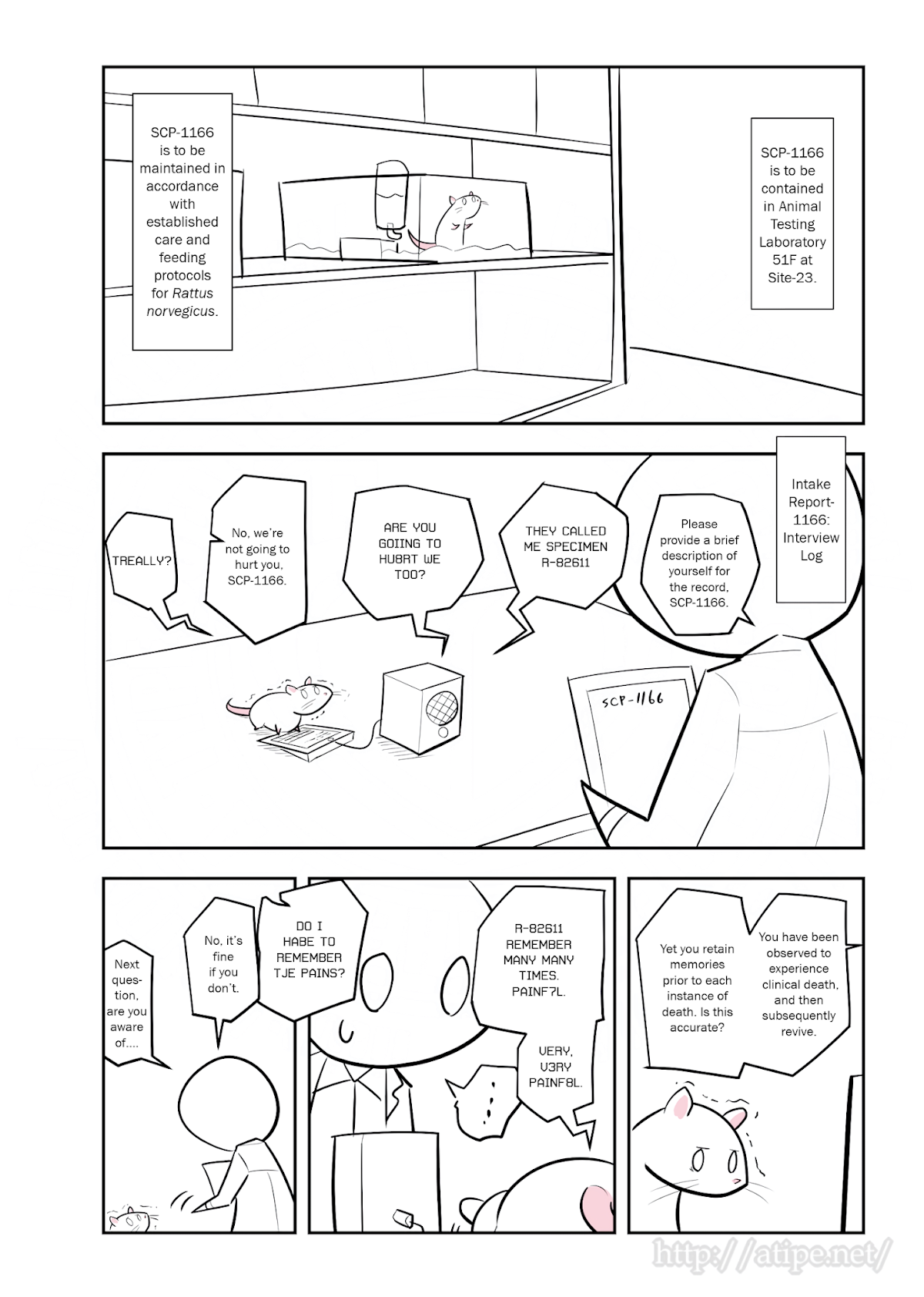 Oversimplified SCP Chapter 80 page 4 - Chapter 80: SCP-1166