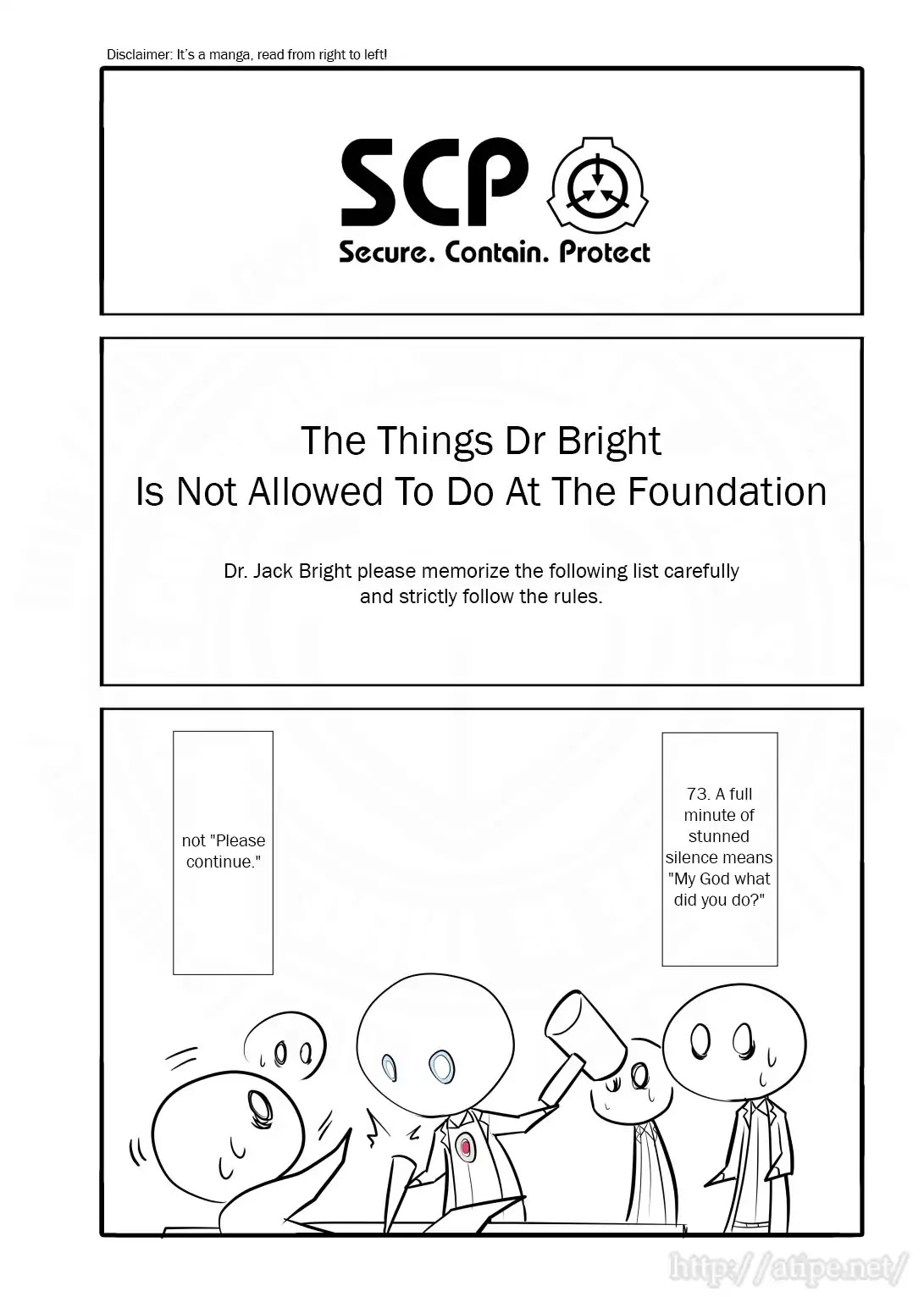 Oversimplified SCP Chapter 9 page 1 - Chapter 9