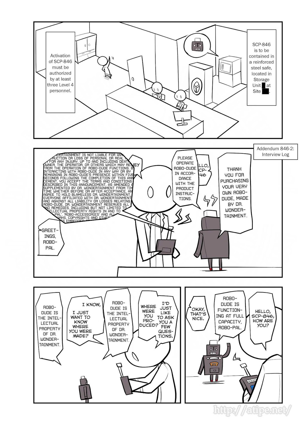 Oversimplified SCP Chapter 92 page 3 - Chapter 92: SCP-846