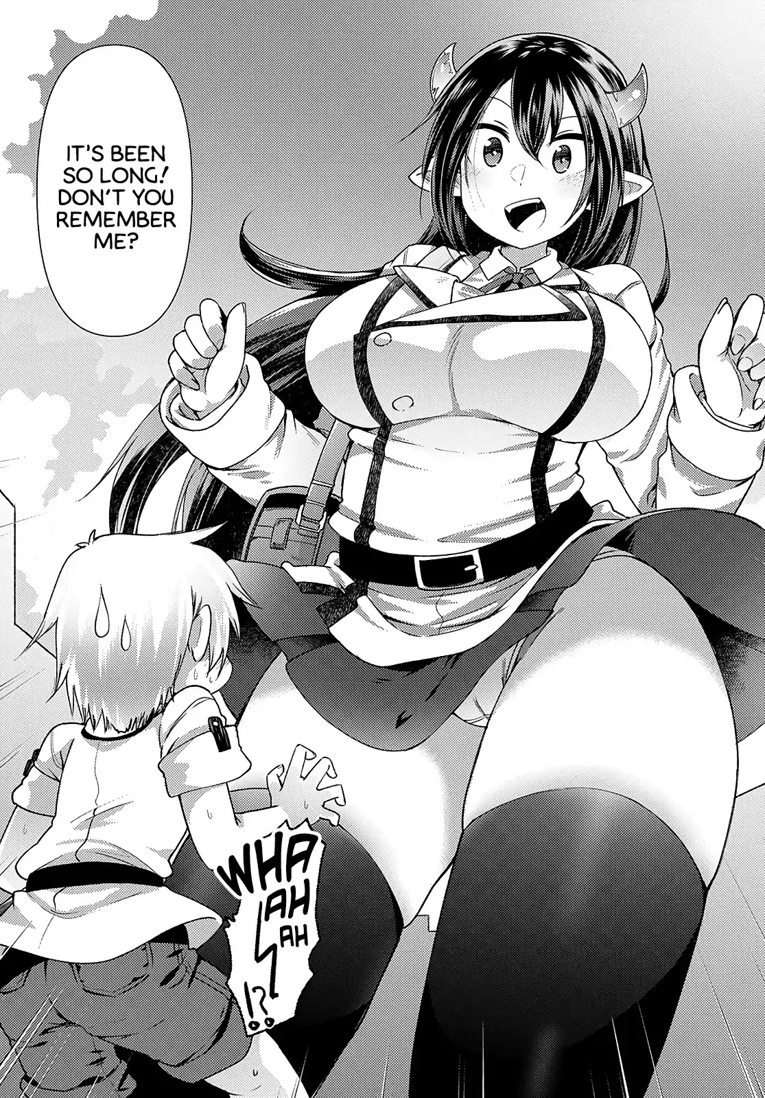 Oversized Sextet Chapter 1 page 10 - Chapter 1: The Giantess and the Transfer Student