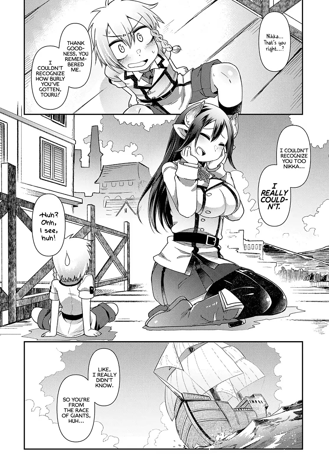 Oversized Sextet Chapter 1 page 11 - Chapter 1: The Giantess and the Transfer Student