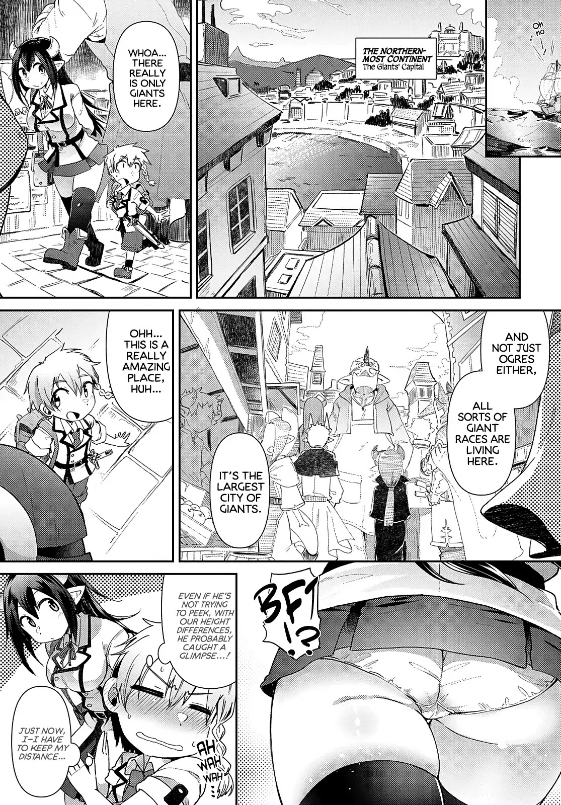 Oversized Sextet Chapter 1 page 16 - Chapter 1: The Giantess and the Transfer Student