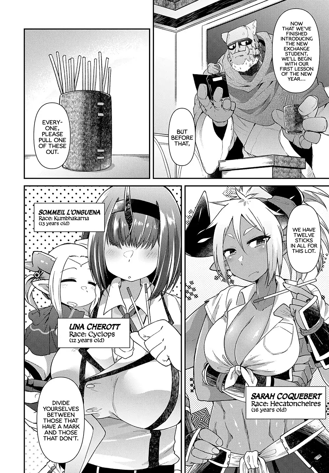 Oversized Sextet Chapter 1 page 25 - Chapter 1: The Giantess and the Transfer Student