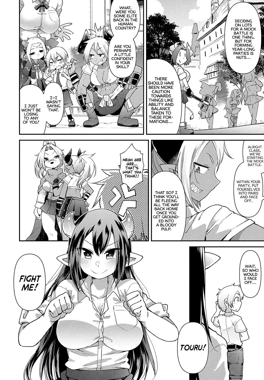 Oversized Sextet Chapter 1 page 27 - Chapter 1: The Giantess and the Transfer Student