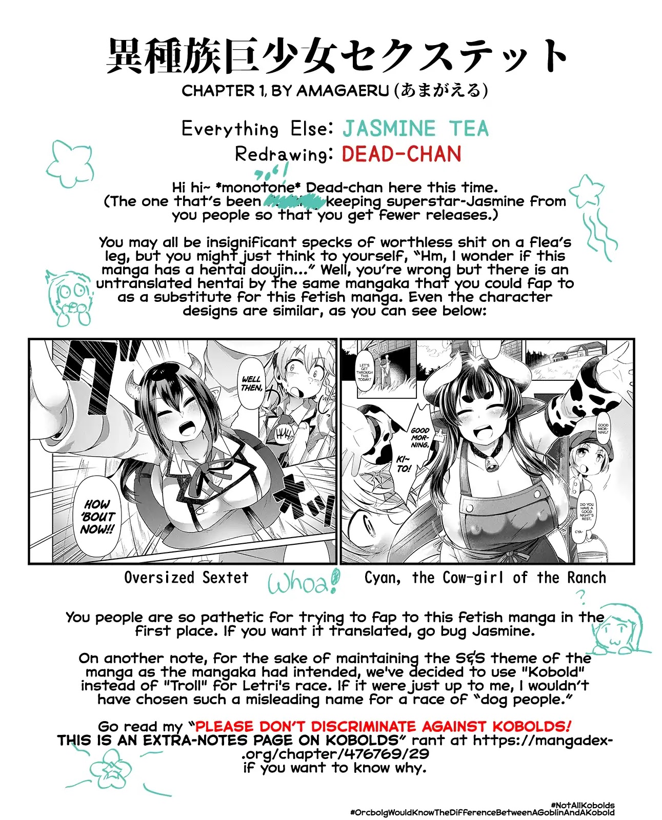 Oversized Sextet Chapter 1 page 32 - Chapter 1: The Giantess and the Transfer Student