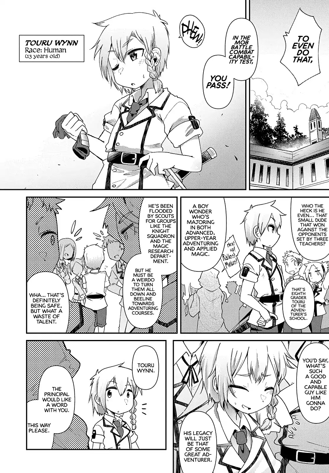 Oversized Sextet Chapter 1 page 4 - Chapter 1: The Giantess and the Transfer Student