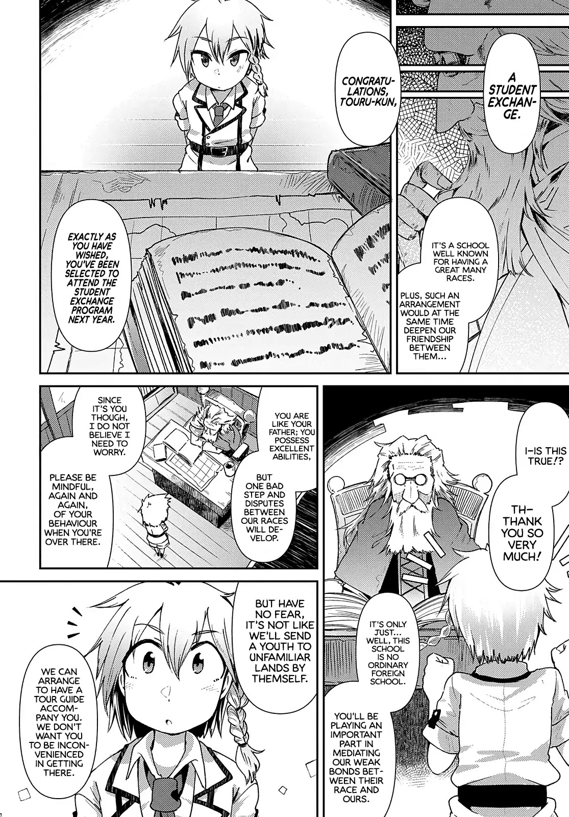 Oversized Sextet Chapter 1 page 5 - Chapter 1: The Giantess and the Transfer Student