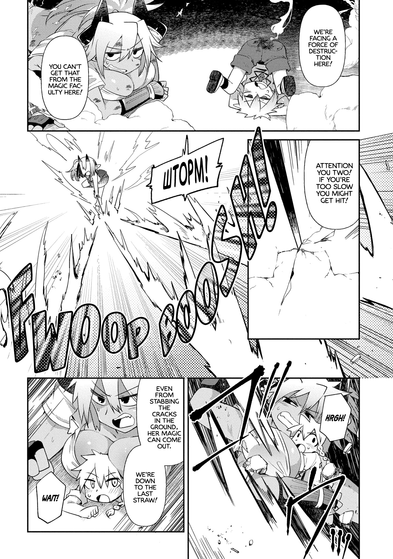 Oversized Sextet Chapter 10 page 12 - Chapter 10: The Giantess and The Dungeon Hunt Part 2