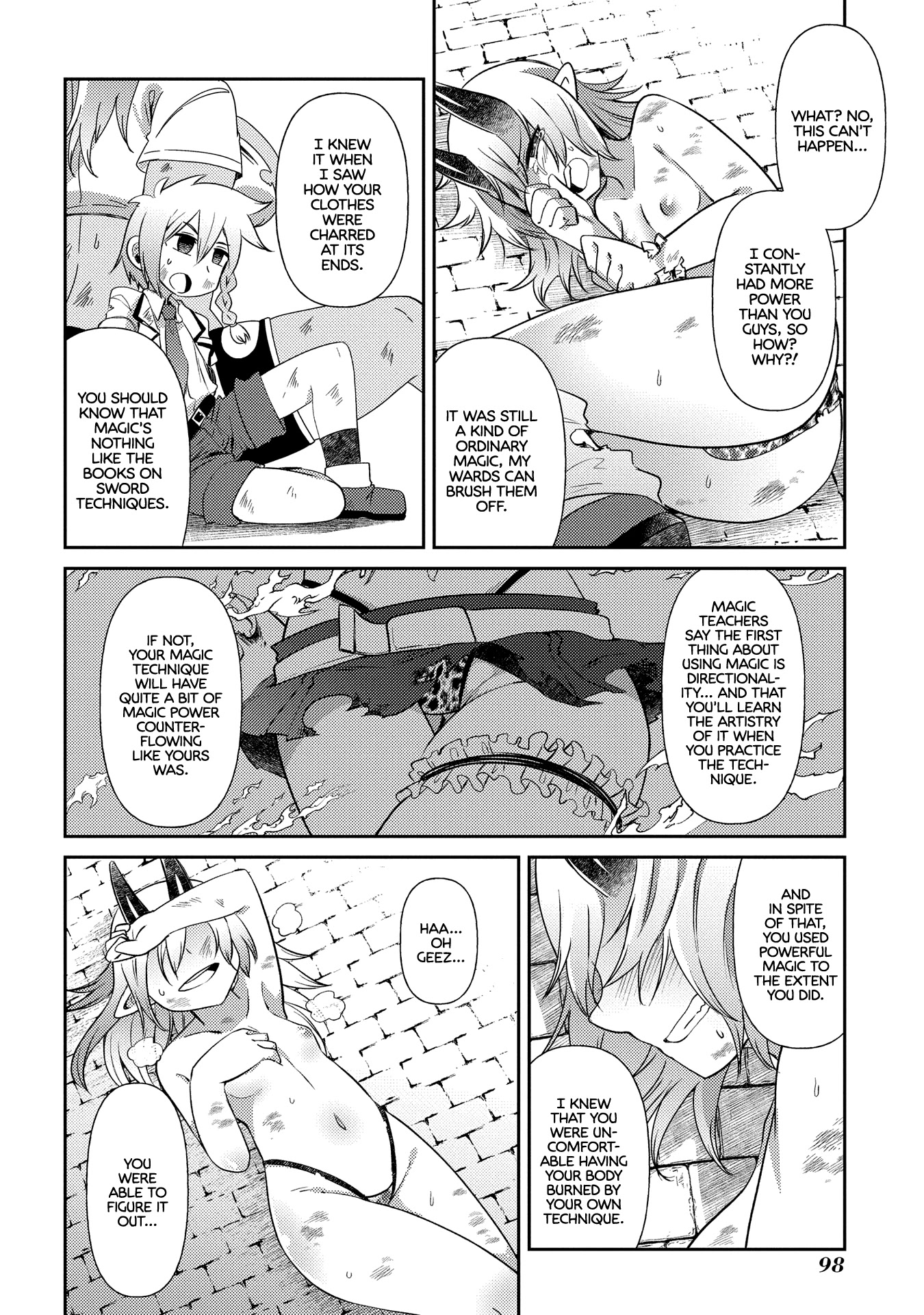 Oversized Sextet Chapter 10 page 18 - Chapter 10: The Giantess and The Dungeon Hunt Part 2