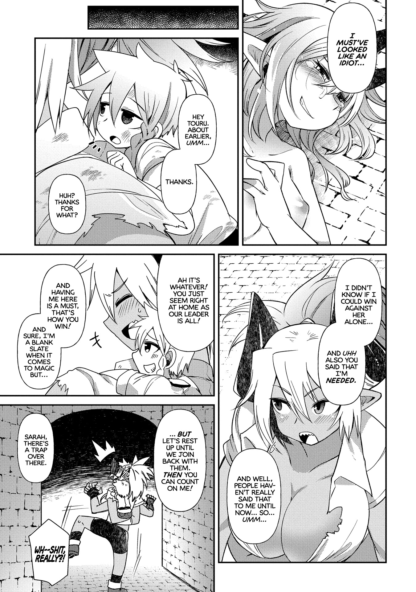 Oversized Sextet Chapter 10 page 19 - Chapter 10: The Giantess and The Dungeon Hunt Part 2