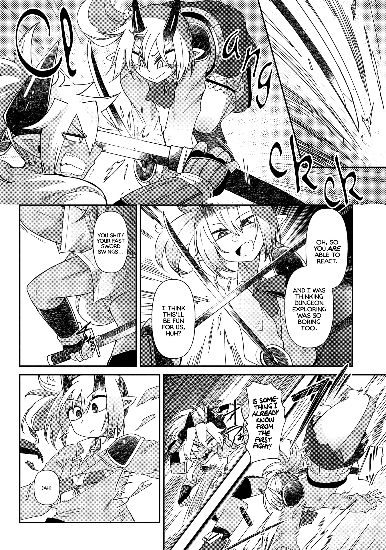 Oversized Sextet Chapter 10 page 2 - Chapter 10: The Giantess and The Dungeon Hunt Part 2