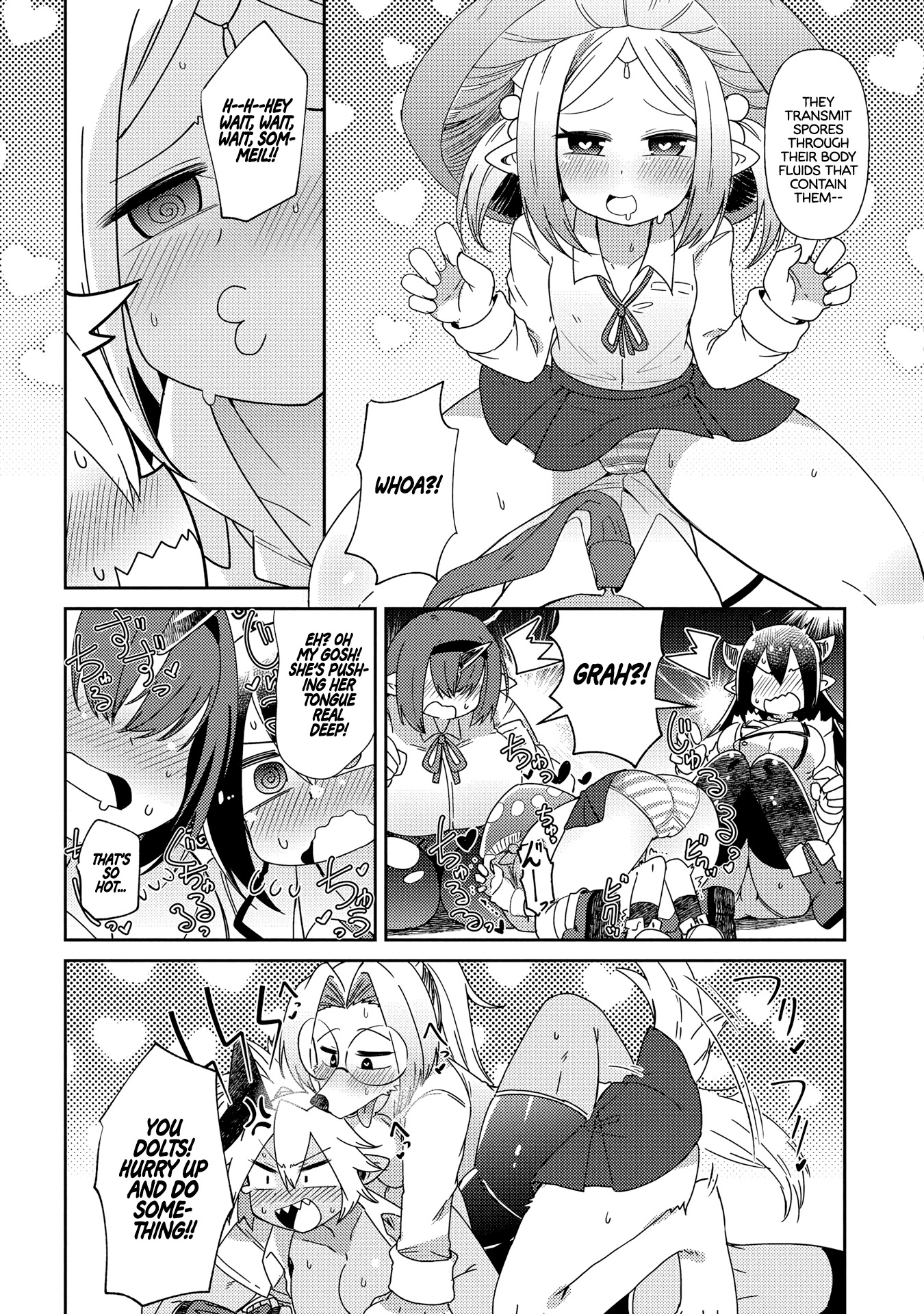 Oversized Sextet Chapter 10 page 23 - Chapter 10: The Giantess and The Dungeon Hunt Part 2