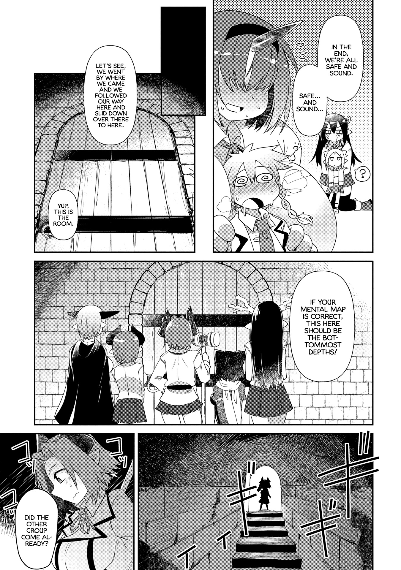 Oversized Sextet Chapter 10 page 25 - Chapter 10: The Giantess and The Dungeon Hunt Part 2