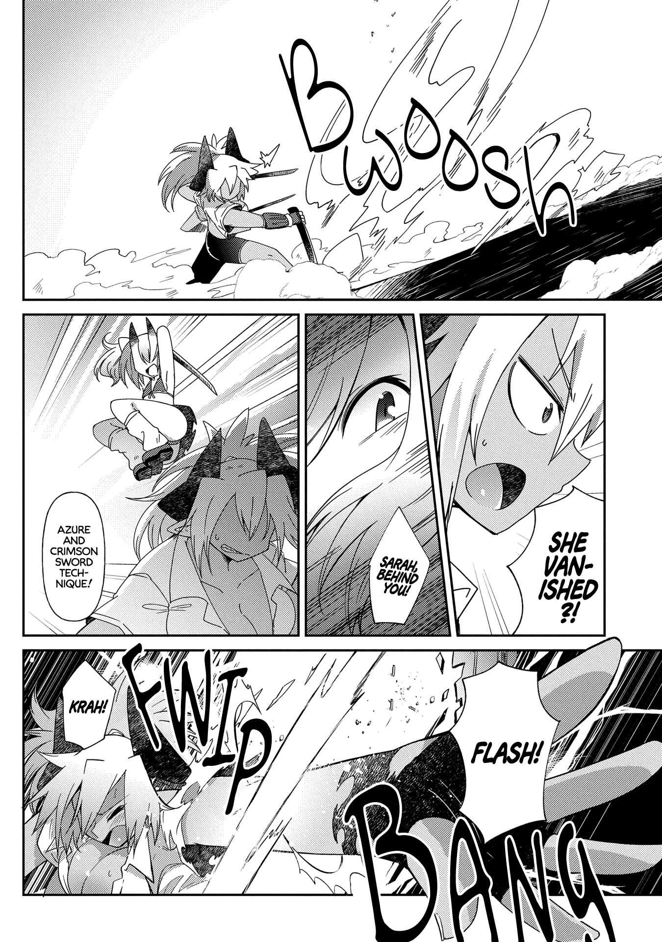 Oversized Sextet Chapter 10 page 4 - Chapter 10: The Giantess and The Dungeon Hunt Part 2