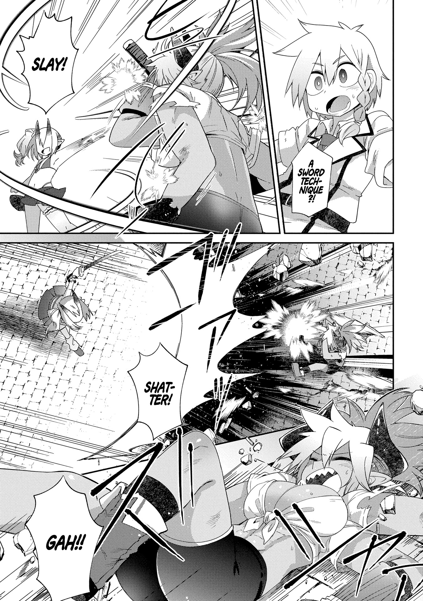 Oversized Sextet Chapter 10 page 5 - Chapter 10: The Giantess and The Dungeon Hunt Part 2