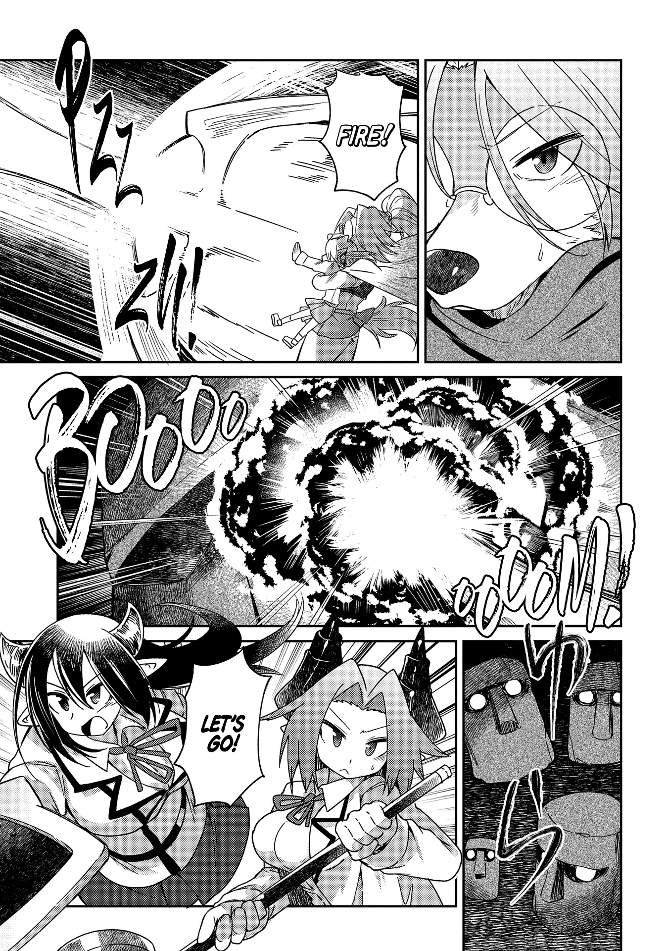 Oversized Sextet Chapter 11 page 13 - Chapter 11: The Giantess and The Dungeon Hunt Part 3