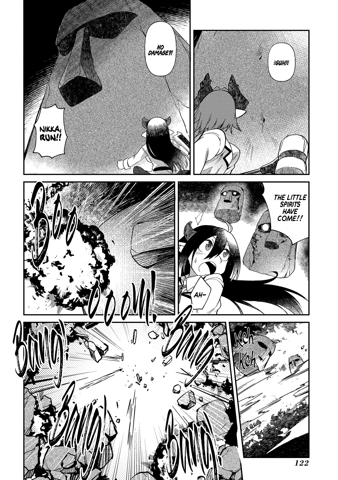 Oversized Sextet Chapter 11 page 16 - Chapter 11: The Giantess and The Dungeon Hunt Part 3