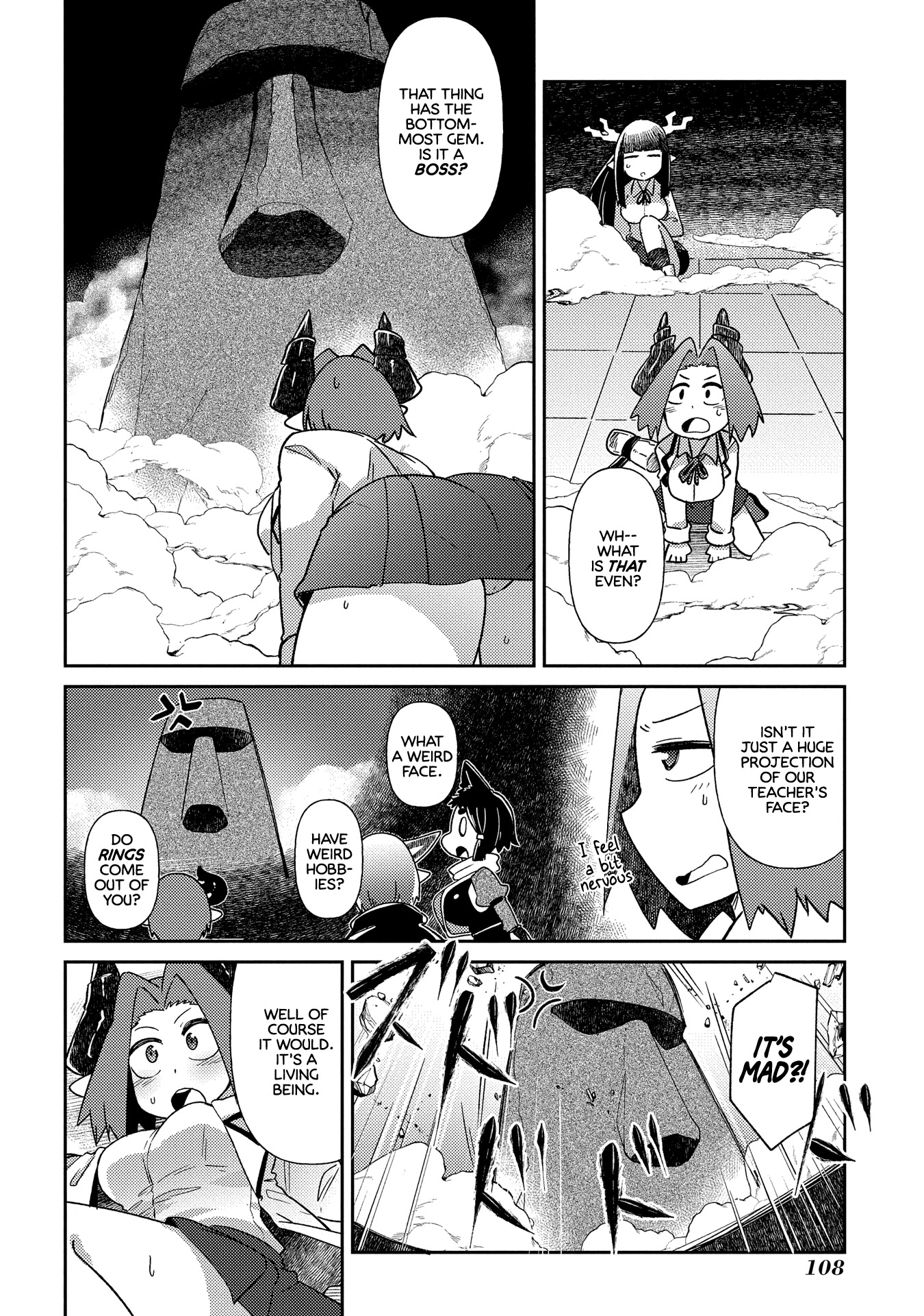 Oversized Sextet Chapter 11 page 2 - Chapter 11: The Giantess and The Dungeon Hunt Part 3