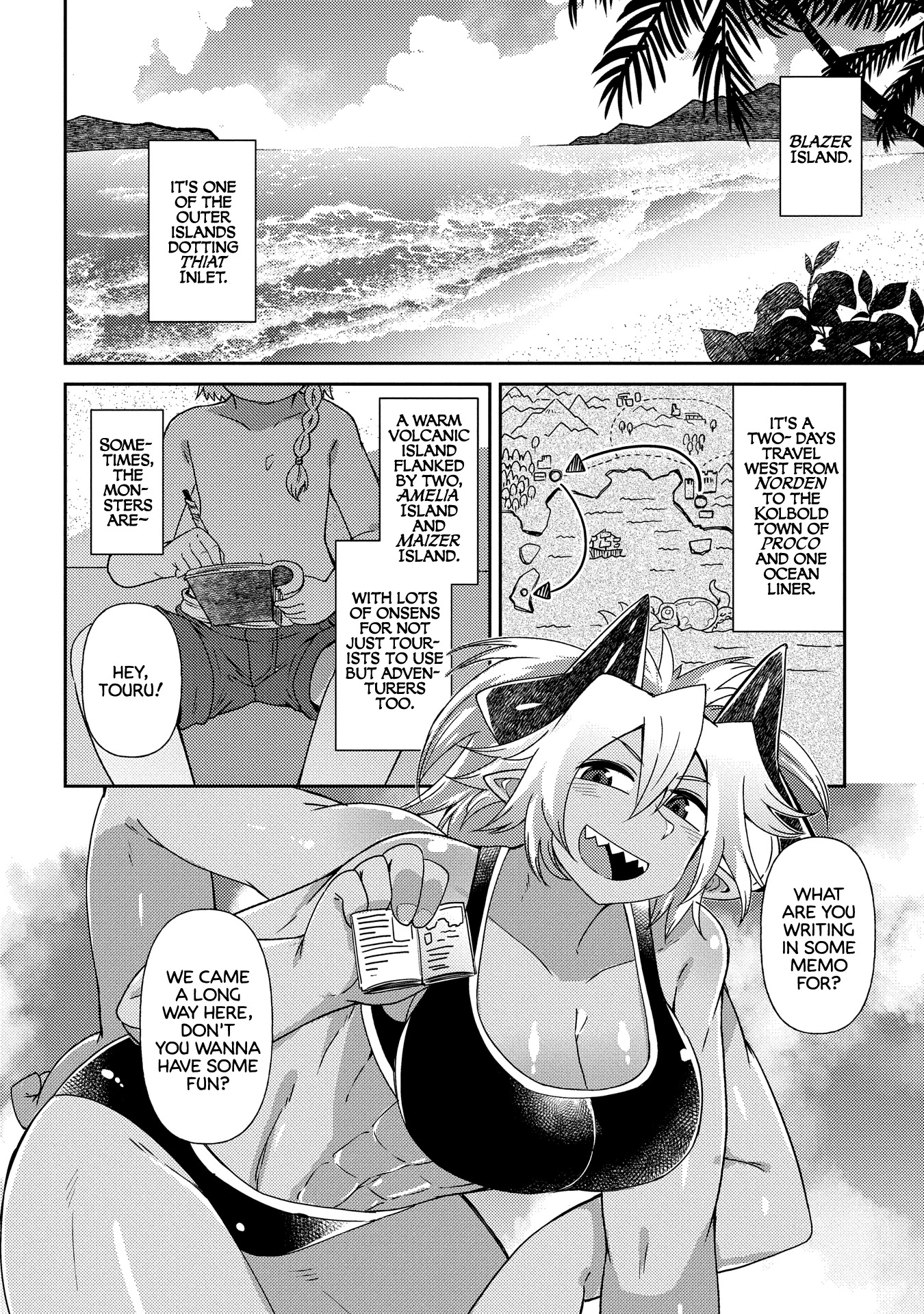 Oversized Sextet Chapter 12 page 4 - Chapter 12: The Giantess and The Southern Isles