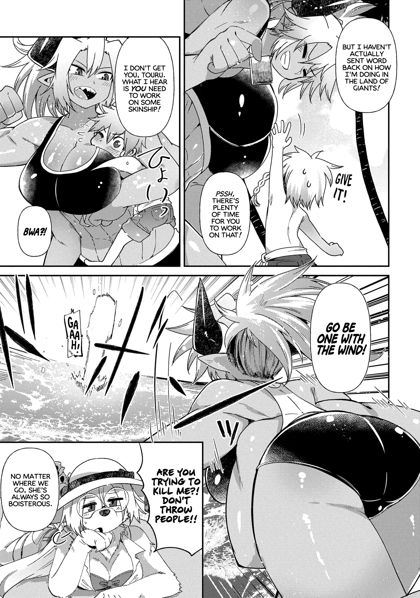 Oversized Sextet Chapter 12 page 5 - Chapter 12: The Giantess and The Southern Isles