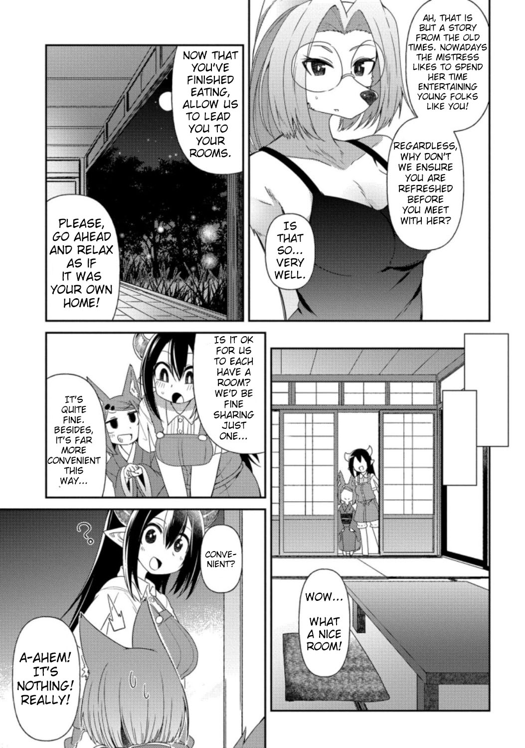 Oversized Sextet Chapter 13 page 12 - Chapter 13: The Giantess and the Fox's Trap