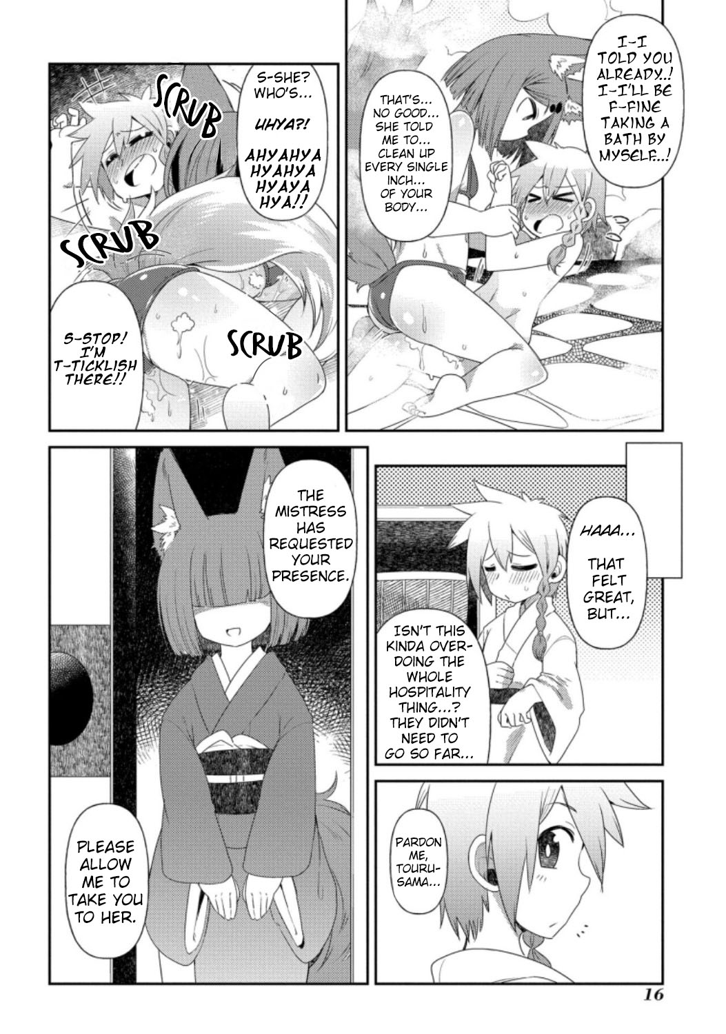 Oversized Sextet Chapter 13 page 17 - Chapter 13: The Giantess and the Fox's Trap