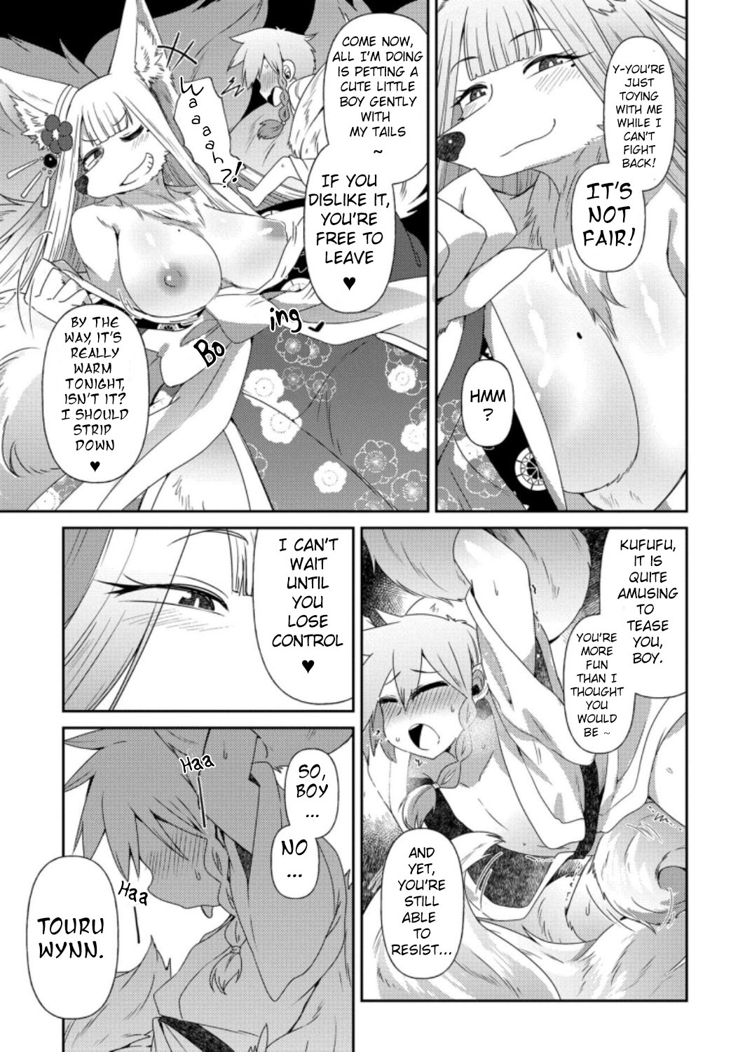 Oversized Sextet Chapter 13 page 24 - Chapter 13: The Giantess and the Fox's Trap
